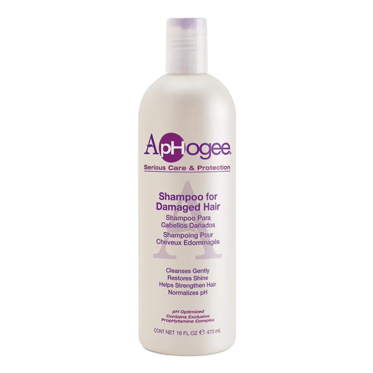 Aphogee Replenishing Repair Shampoo for Dry Damaged Hair (16 Fl Oz)