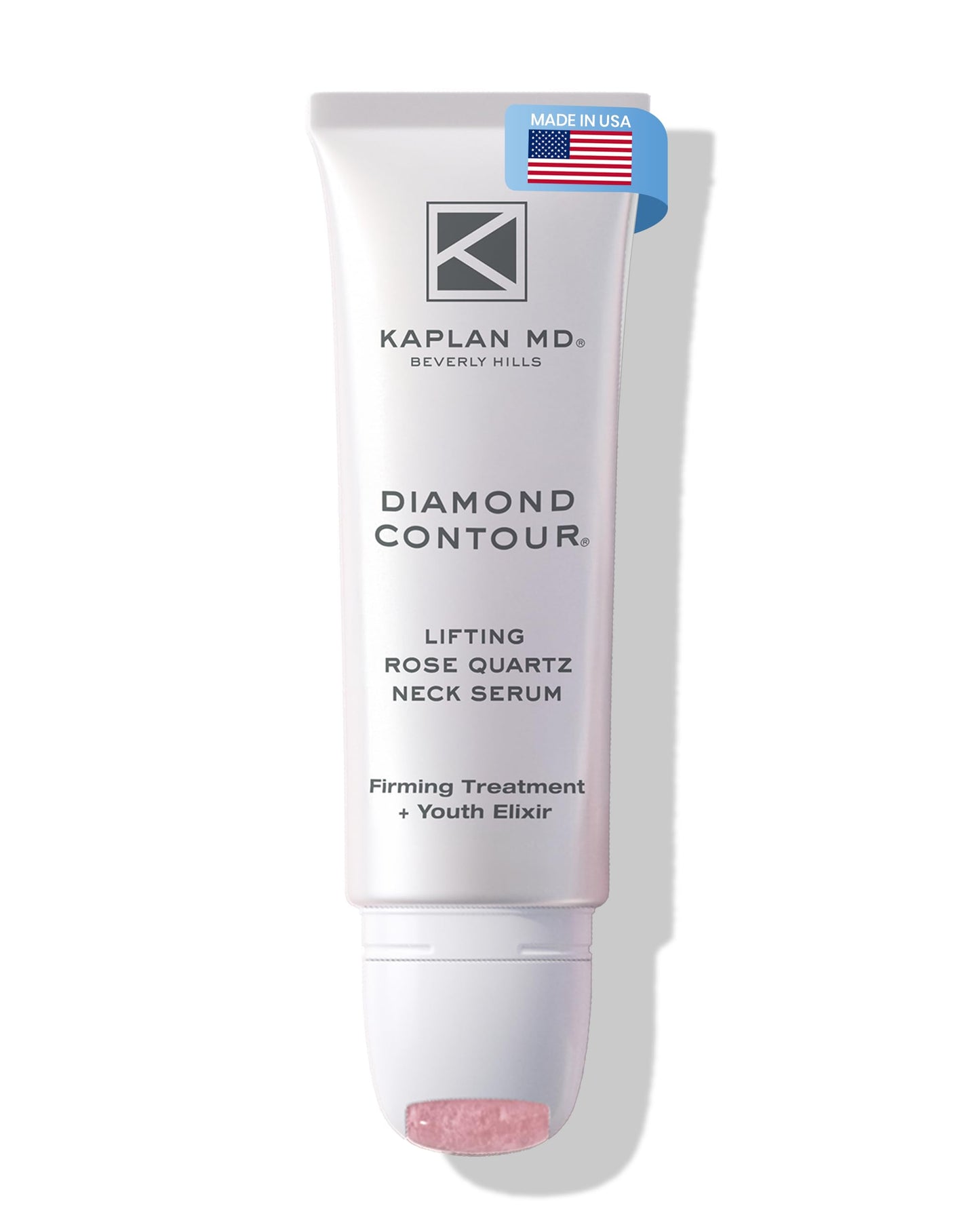 KAPLAN MD Lifting Neck Serum - Anti-Aging Lifting Rose Quartz Serum with Crushed Diamonds, Organic Extracts & Fermented BioActive Complex Beauty & Personal Care KAPLAN MD