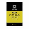 M. Skin Care After Elements Facial Sheet Mask Treatment for Men, Sunburn and Windburn Skin Care Face Mask Beauty & Personal Care M Skin Care
