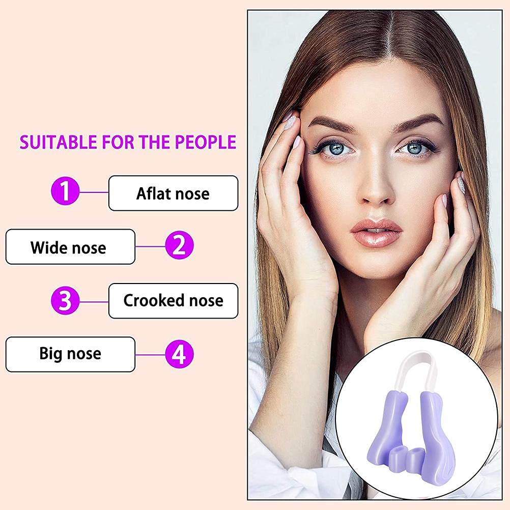 Shiker Silicone Nose Shaper Clip - 1PCS Nose Corrector Device for Nose Bridge Straightening & Lifting Without Surgery Beauty Tool Beauty and Personal Care Shiker