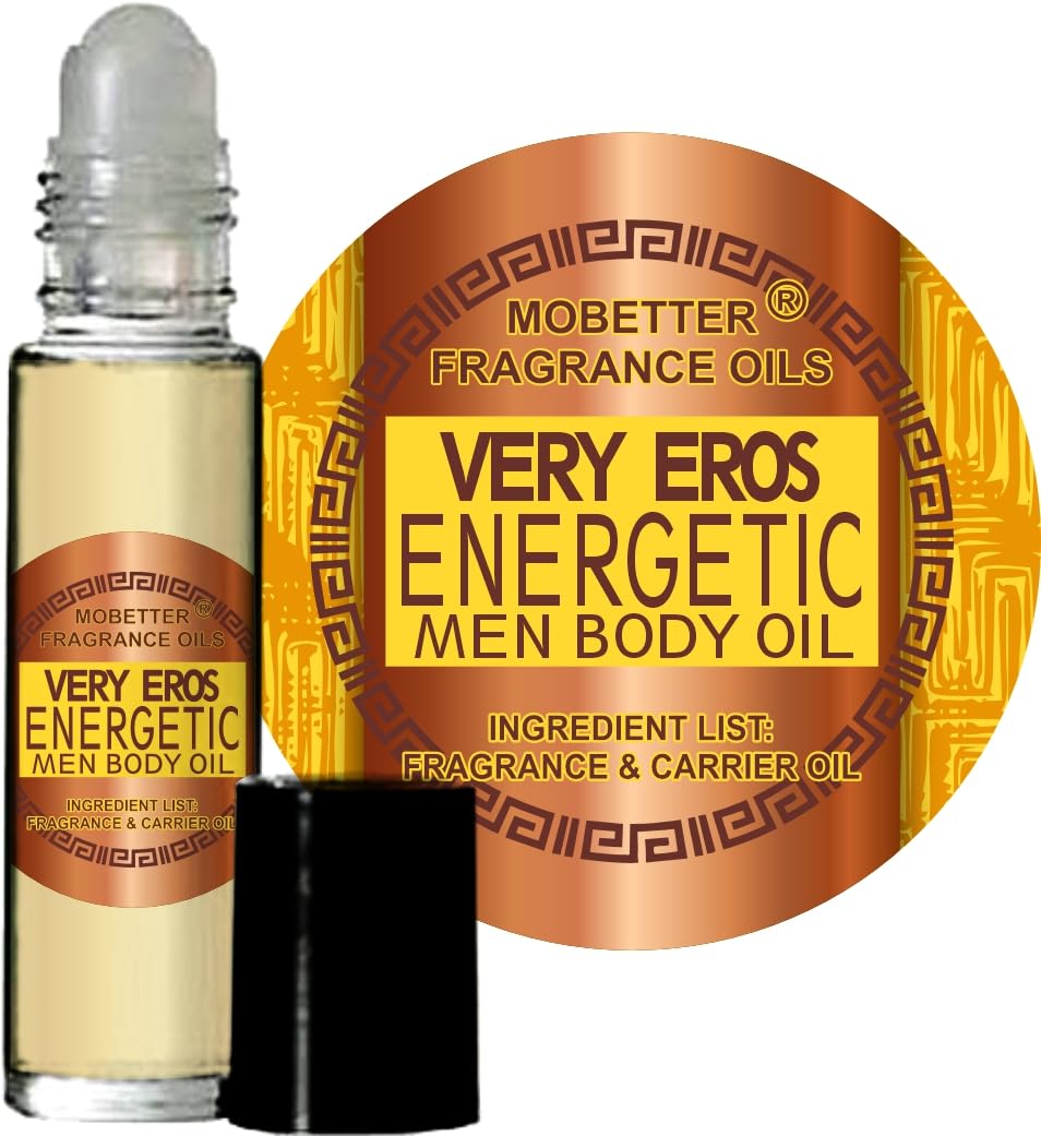 MOBETTER FRAGRANCE OILS Very Eros Energetic Men Body Oil Beauty & Personal Care MOBETTER FRAGRANCE OILS