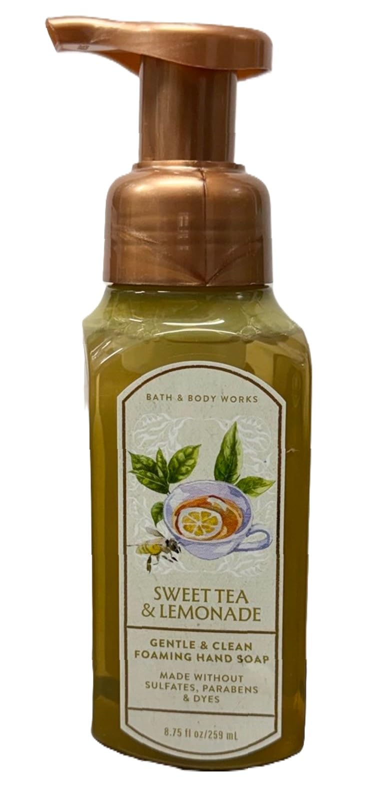 Bath & Body Works Spring Scents Gentle & Clean Foaming Hand Soap - 8.75 fl oz (Sweet Tea and Lemonade) Beauty & Personal Care Bath & Body Works