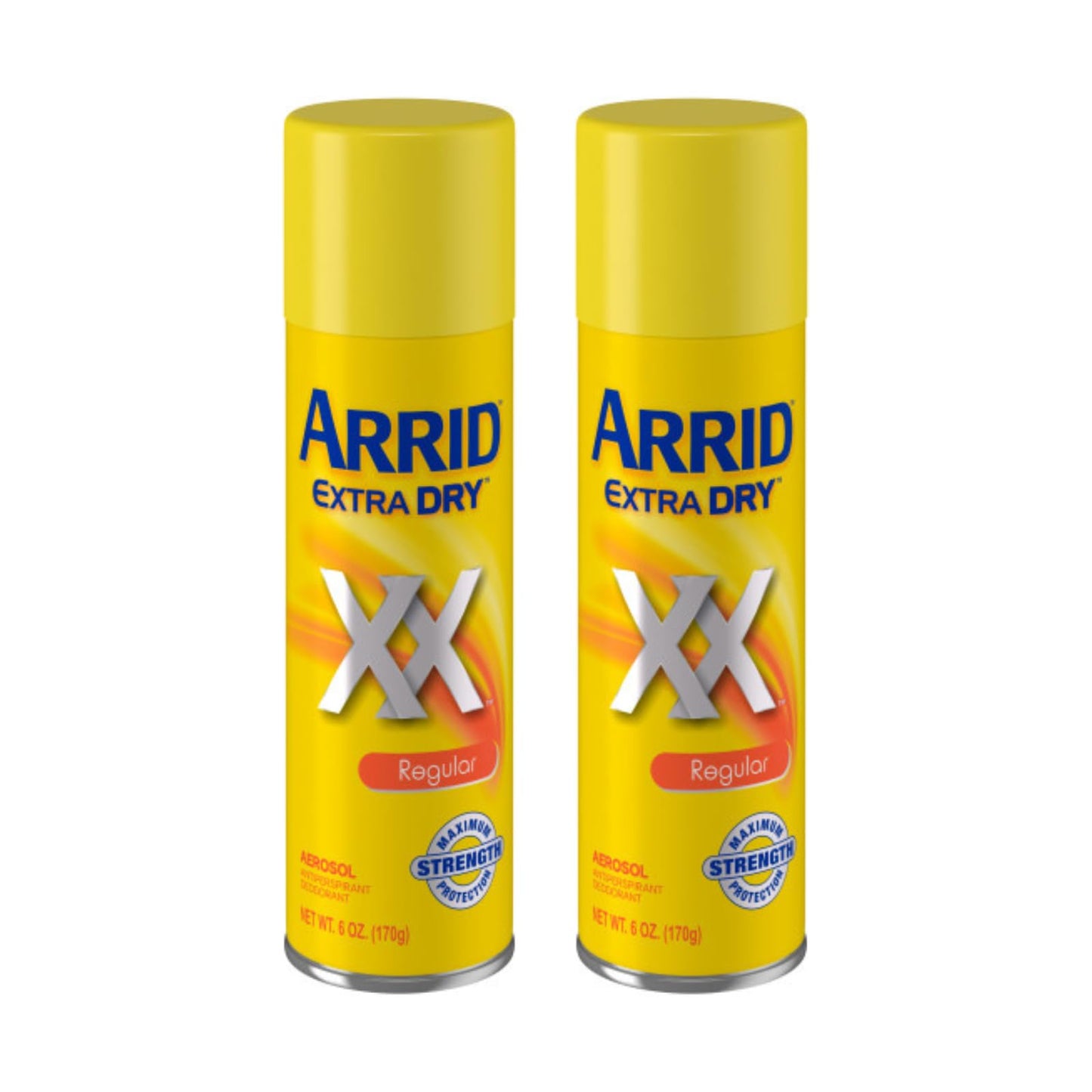Arrid XX Extra Dry Aerosol Antiperspirant Deodorant, Regular, 6 oz. (Pack of 2) Beauty and Personal Care Arrid
