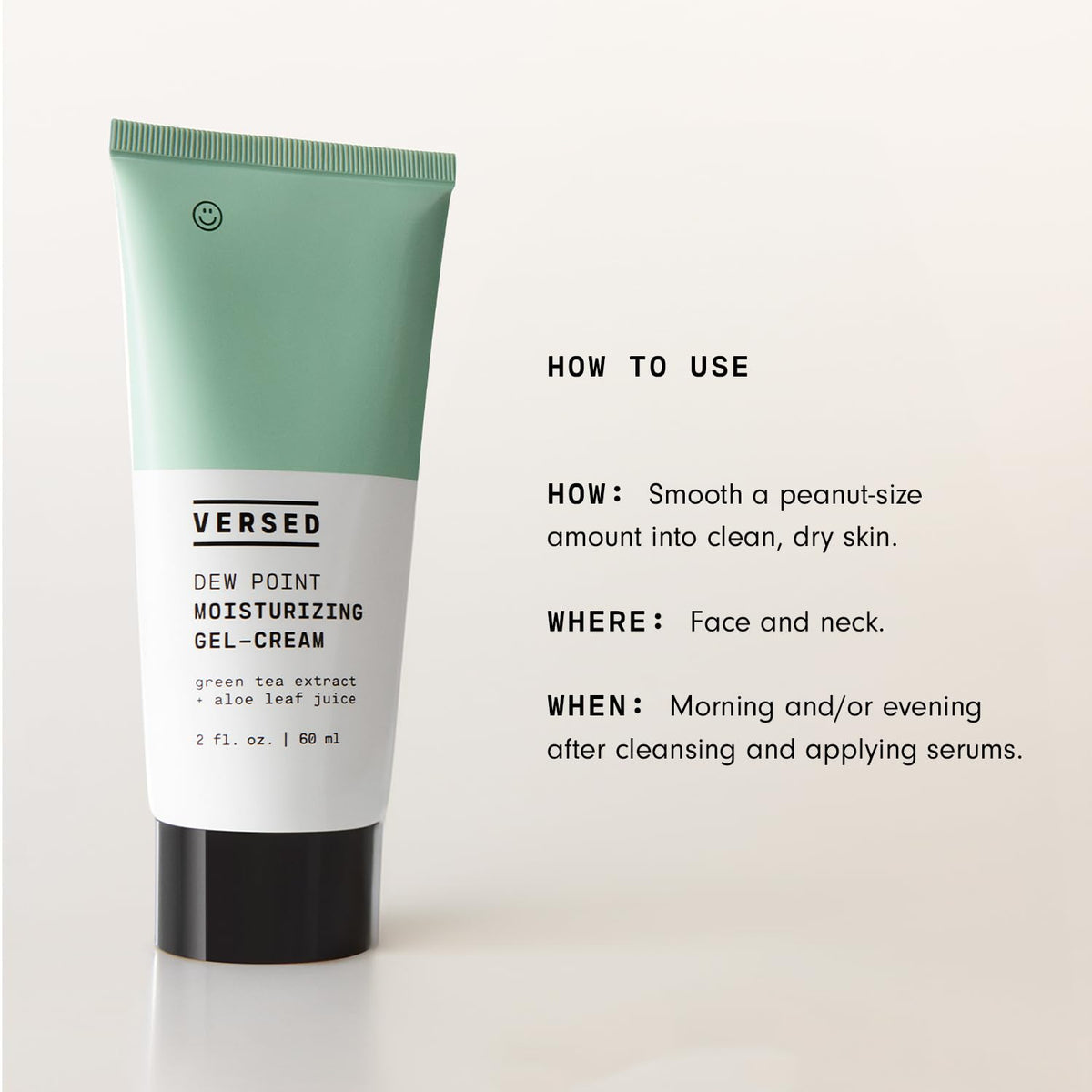 Versed Dew Point Gel Moisturizer For Face Beauty & Personal Care Versed