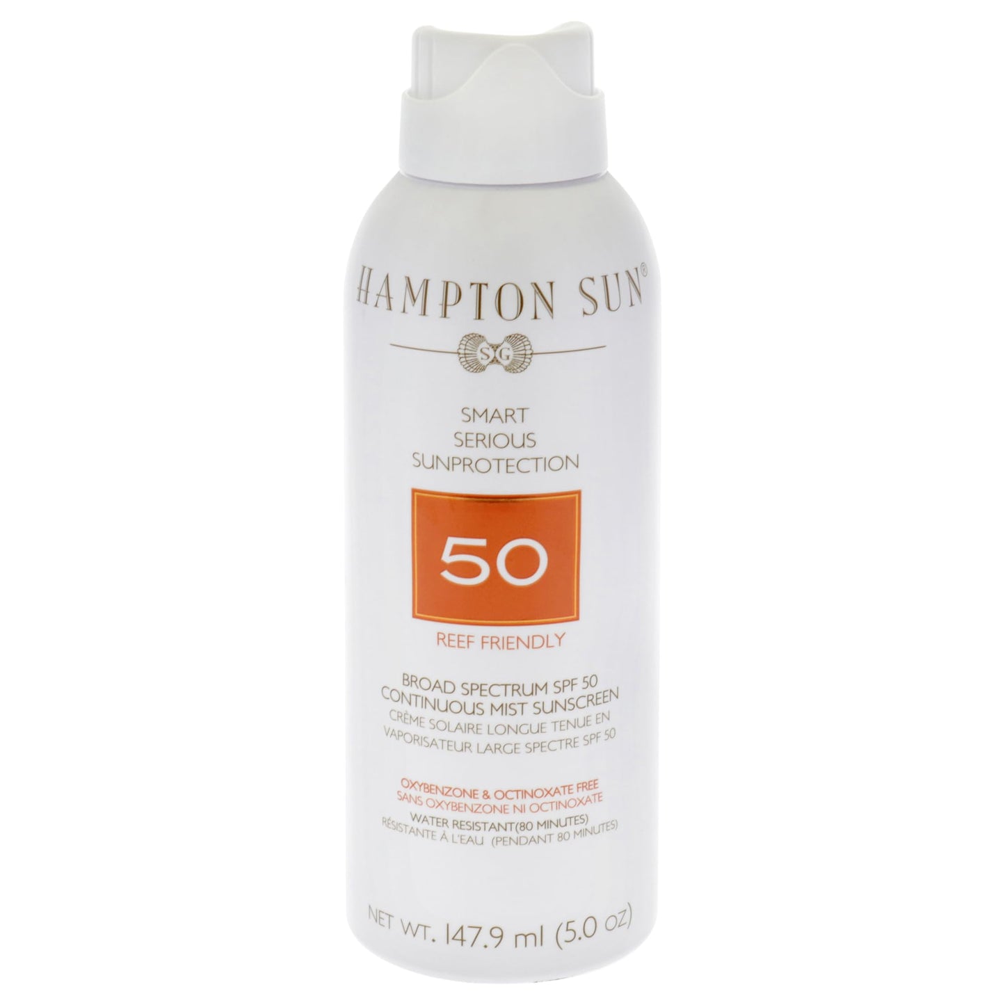 Hampton Sun Spf 50 Continuous Mist Sunscreen, 5 oz Beauty & Personal Care Hampton Sun