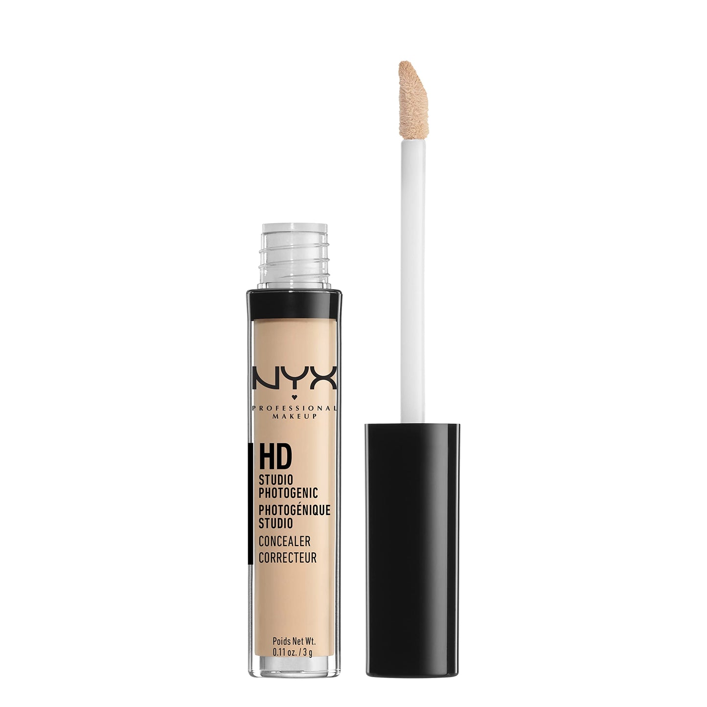 NYX PROFESSIONAL MAKEUP HD Studio Photogenic Concealer Wand, Medium Coverage - Light Beauty & Personal Care NYX PROFESSIONAL MAKEUP