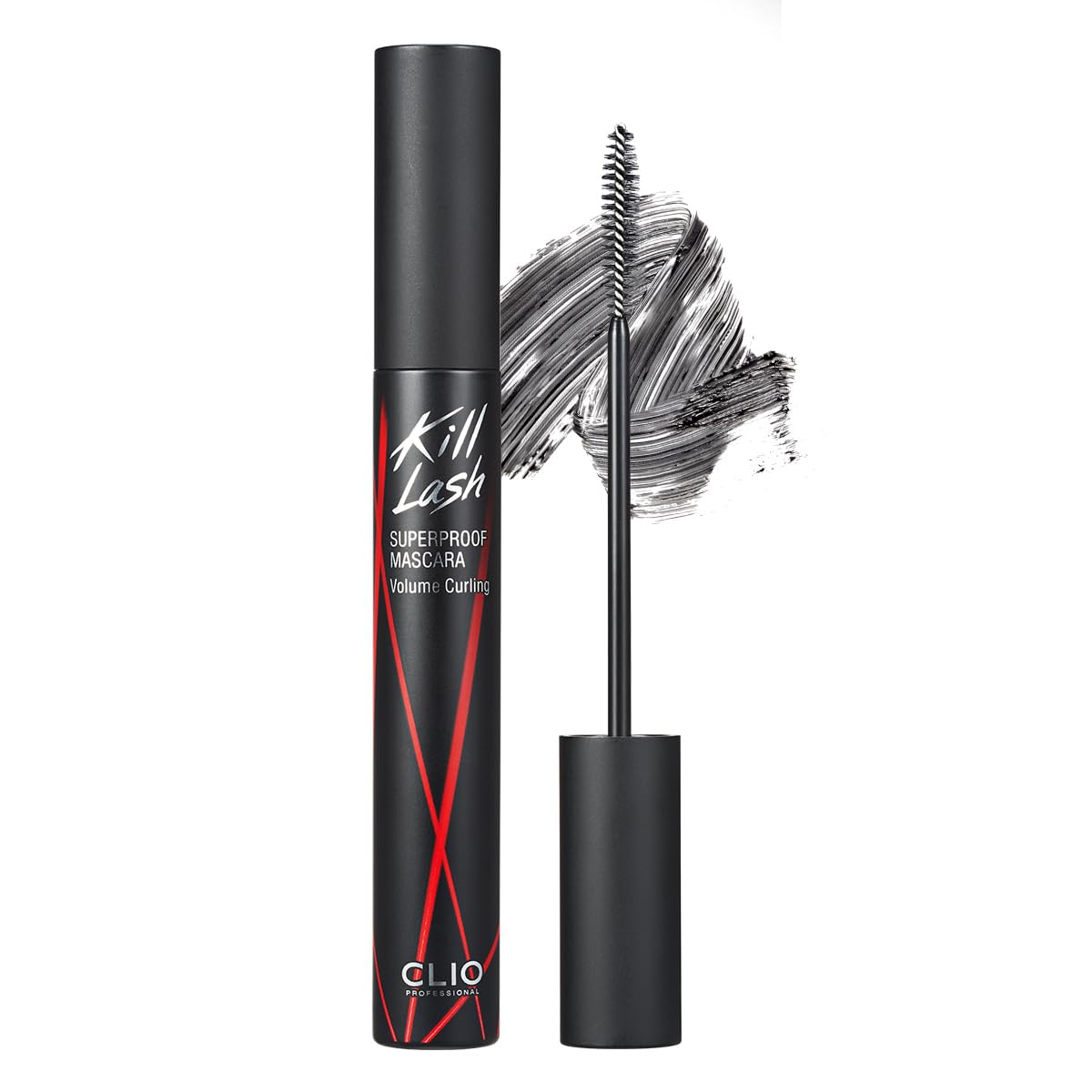 CLIO Kill Lash Superproof Mascara, Waterproof Volumizing Black Mascara for Natural Curling, Smudge & Flake-Proof, Buliable Voulme for Bold & Defined Beauty and Personal Care CLIO PROFESSIONAL