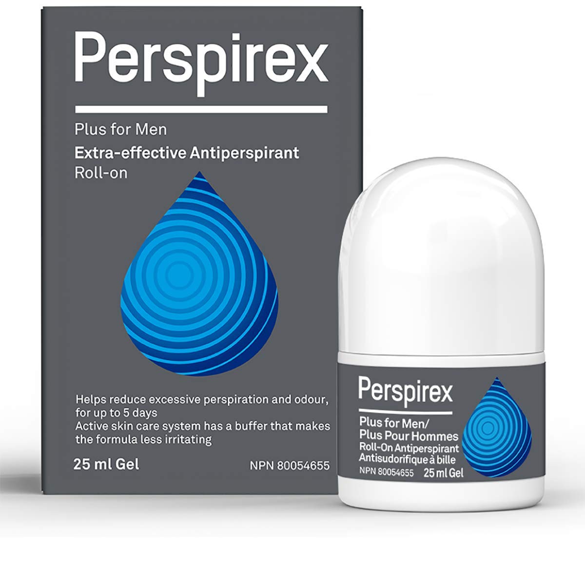 Perspirex Plus Men’s Deodorant Antiperspirant - Clinical Strength Deodorant for Men with Excessive Sweating - High Performance, Long-Lasting Beauty and Personal Care PERSPIREX