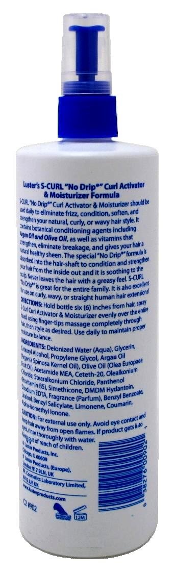 Luster's S Curl No Drip, Curl Activator Moisturizer, 16 Fl Oz Beauty & Personal Care Luster's