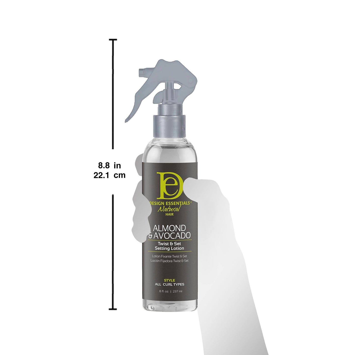 Design Essentials Natural Twist and Set Setting Lotion, 8 Fl Oz, 8 Ounces Beauty & Personal Care Design Essentials