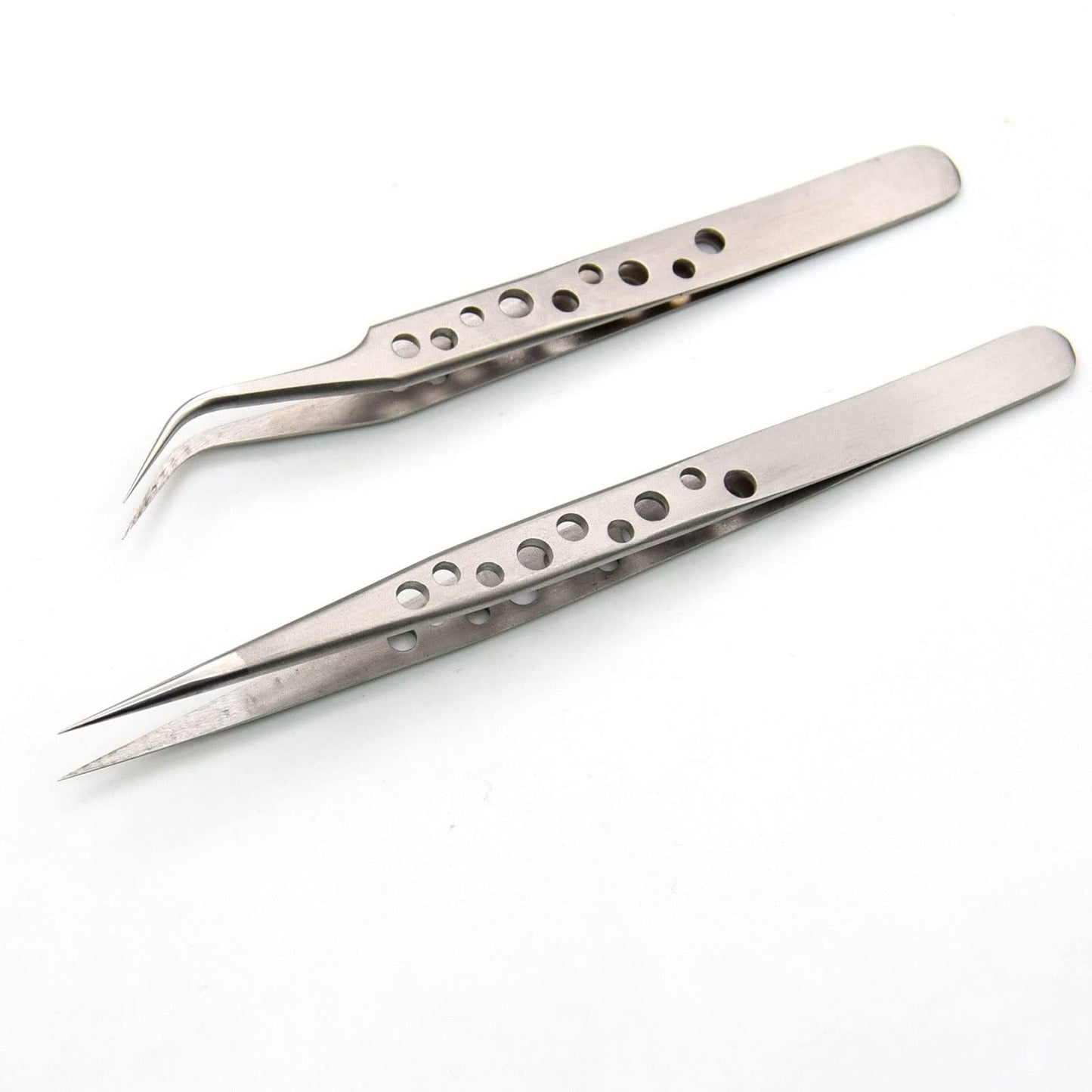 MENGKK Tweezers Eyelash Forceps, Professional Eyelash Forceps, Precise Eyelash Forceps, Nail Tools Beauty and Personal Care MENGKK