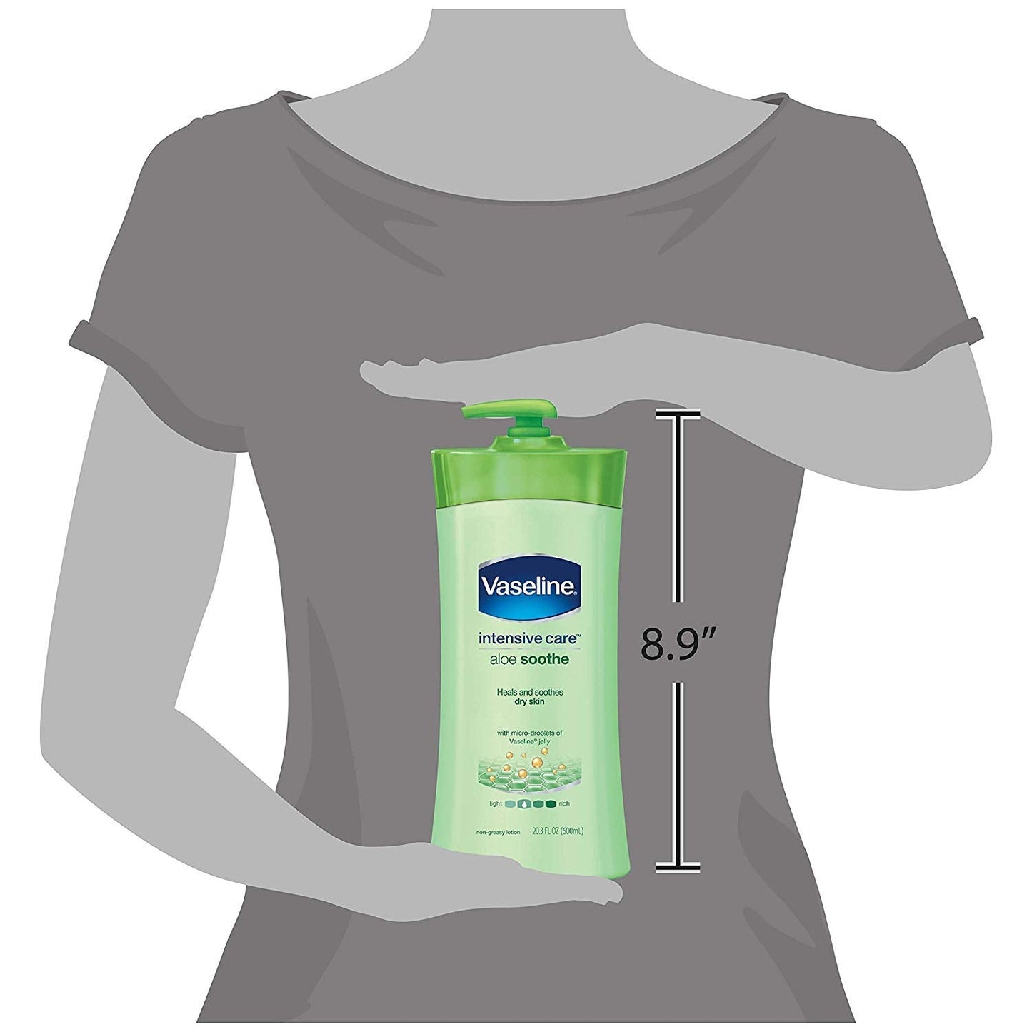 Vaseline Intensive Care Aloe Soothe Lotion 20.3 Oz (pack of 2) Beauty & Personal Care Vaseline
