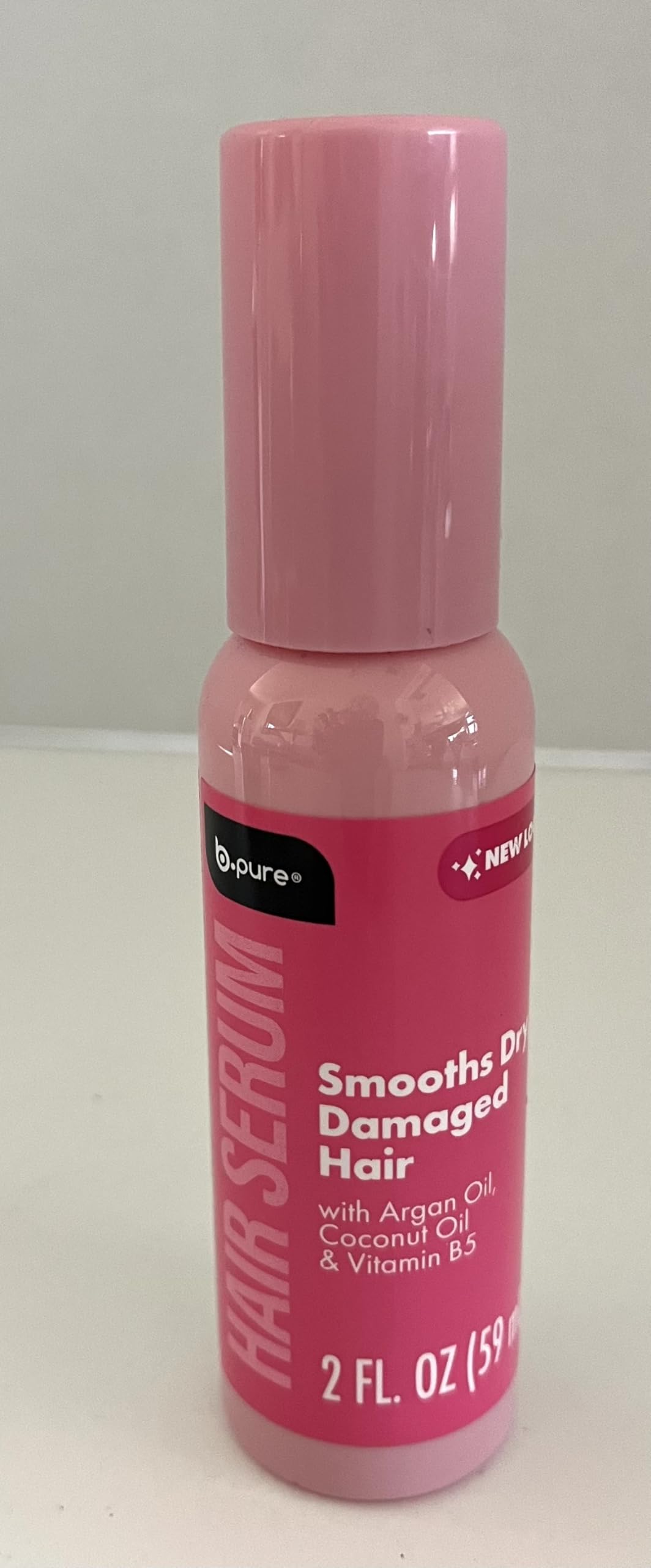 b.pure Hair Serum for Dry Damaged Hair with Argan Oil, Coconut Oil and Vitamin B5, 2 FL OZ Beauty & Personal Care b.pure