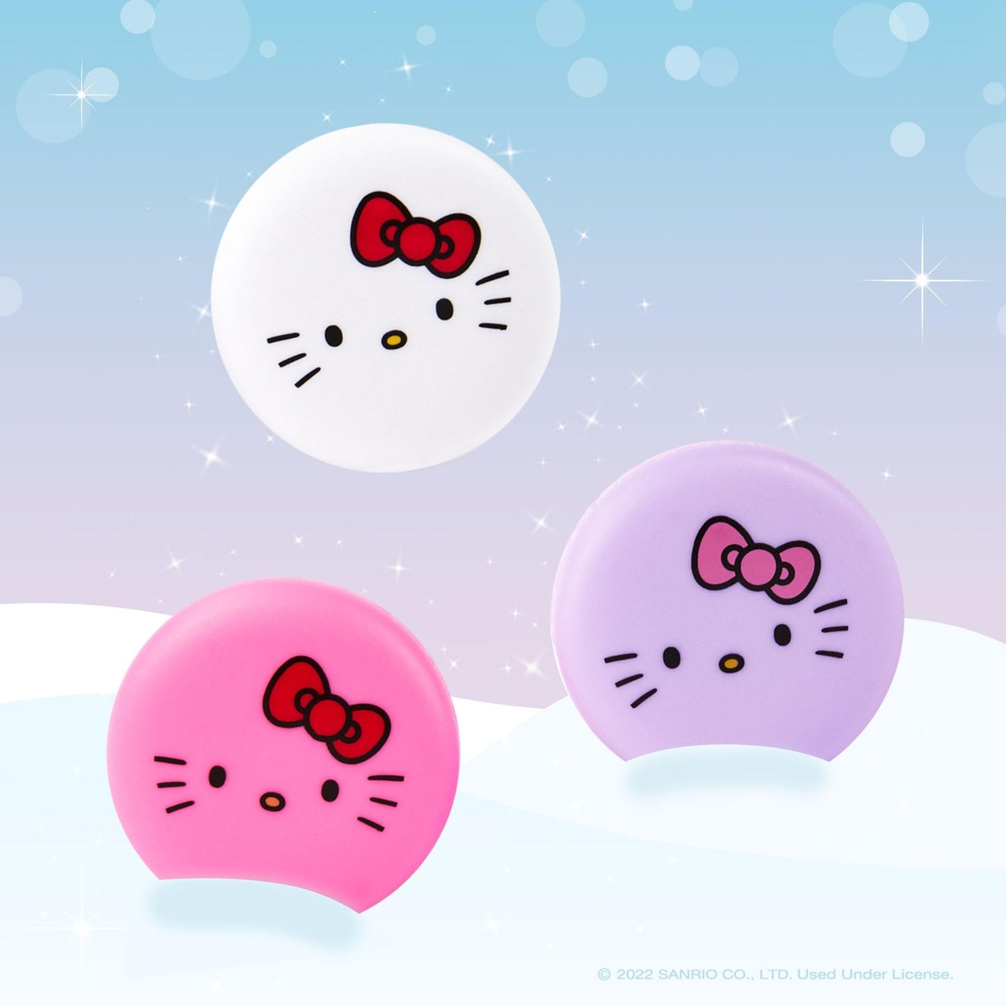 The Créme Shop x Hello Kitty Holiday Kisses Lip Balm Trio - Moisturizing Lip Balm for Dry Lips, Vitamin E and Shea Butter, Stocking Stuffers Beauty & Personal Care The Crème Shop