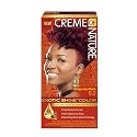 Exotic Shine Hair Color by Creme of Nature, 6.2 Burgundy Blaze, with Argan Oil from Morocco, 1 Application Beauty & Personal Care Creme of Nature