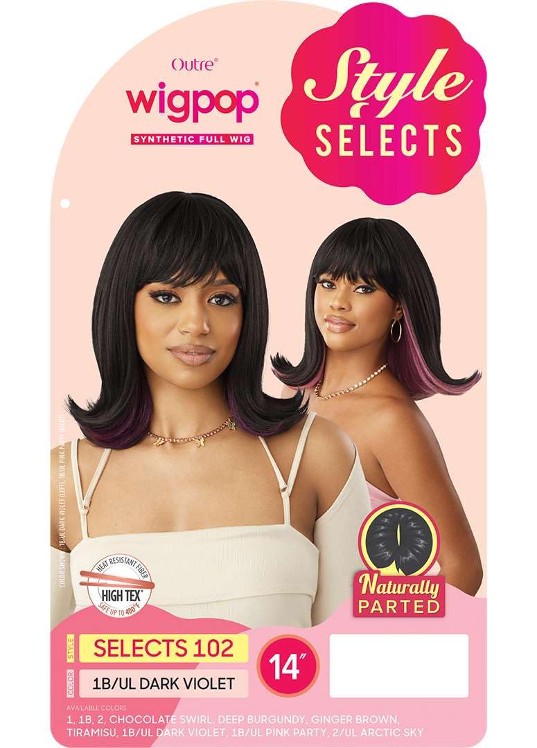 Outre Wigpop Synthetic Full Wig - Style Selects - Selects 102 (CHOCOLATE SWIRL)