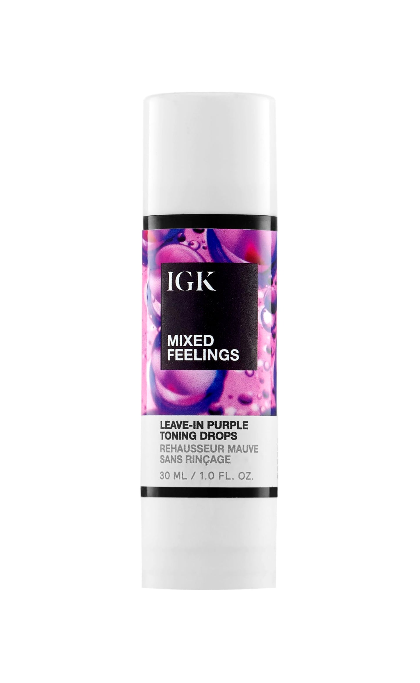 IGK MIXED FEELINGS Leave-In Blonde Toning Drops | Brighten + Neutralize Brass | Vegan + Cruelty Free | 1 Oz Beauty & Personal Care IGK