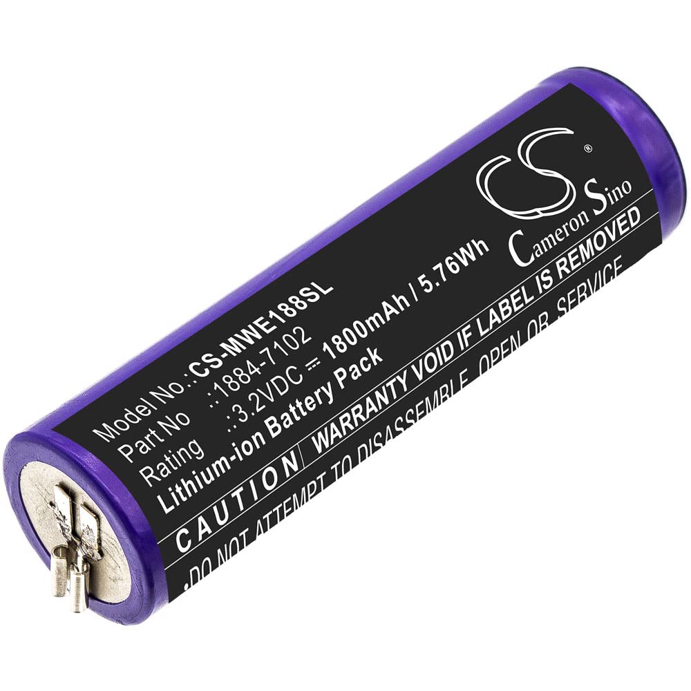 Cameron Sino NEW 1800mAh / 5.76WhReplacement Battery Fit for Moser 1884 Li+Pro, Ermila 1884, Ermila 1885, Ermila 1885 Motion, Wahl 1884 Li+Pro, Wahl Beauty and Personal Care Cameron Sino