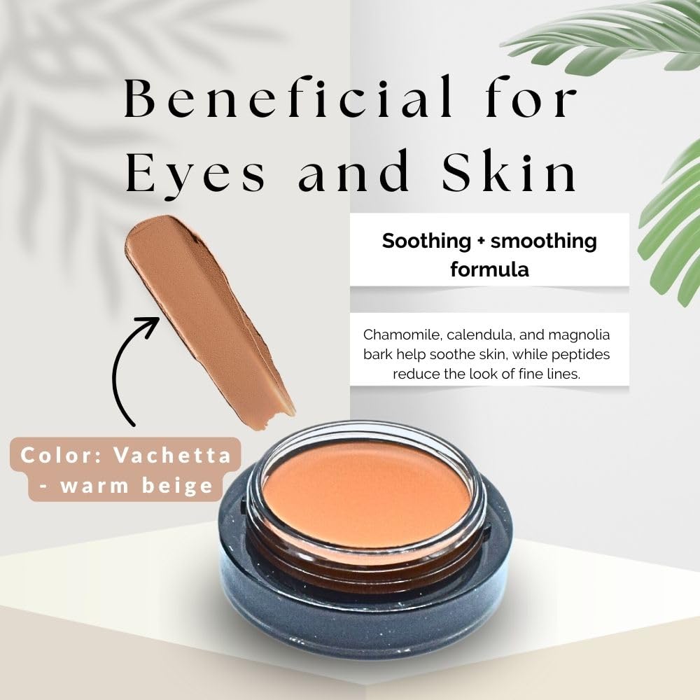 MERIT Solo Shadow Cream-to-Powder Soft Matte Eyeshadow Vachetta