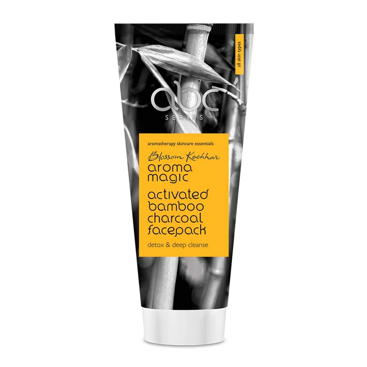 Aroma Magic Activated Bamboo Charcoal Face Pack | Deep Pore Cleansing & Skin Detox for All Skin Types | Removes Impurities, Controls Oil & Clears Acne Beauty & Personal Care Aroma Magic
