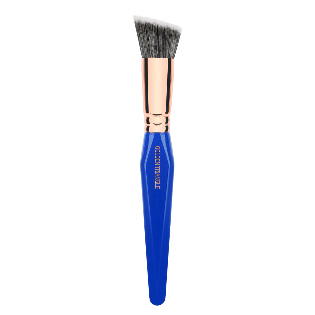 Bdellium Tools Professional Makeup Brush - Golden Triangle 956 Slanted Precision Kabuki - With All Vegan and Soft Synthetic Fibers, For Perfect