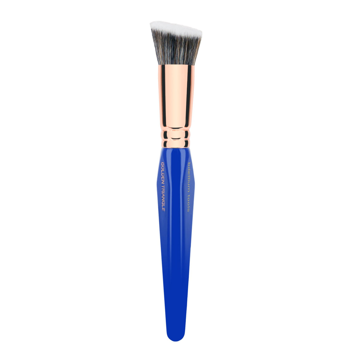 Bdellium Tools Professional Makeup Brush - Golden Triangle 956 Slanted Precision Kabuki - With All Vegan and Soft Synthetic Fibers, For Perfect