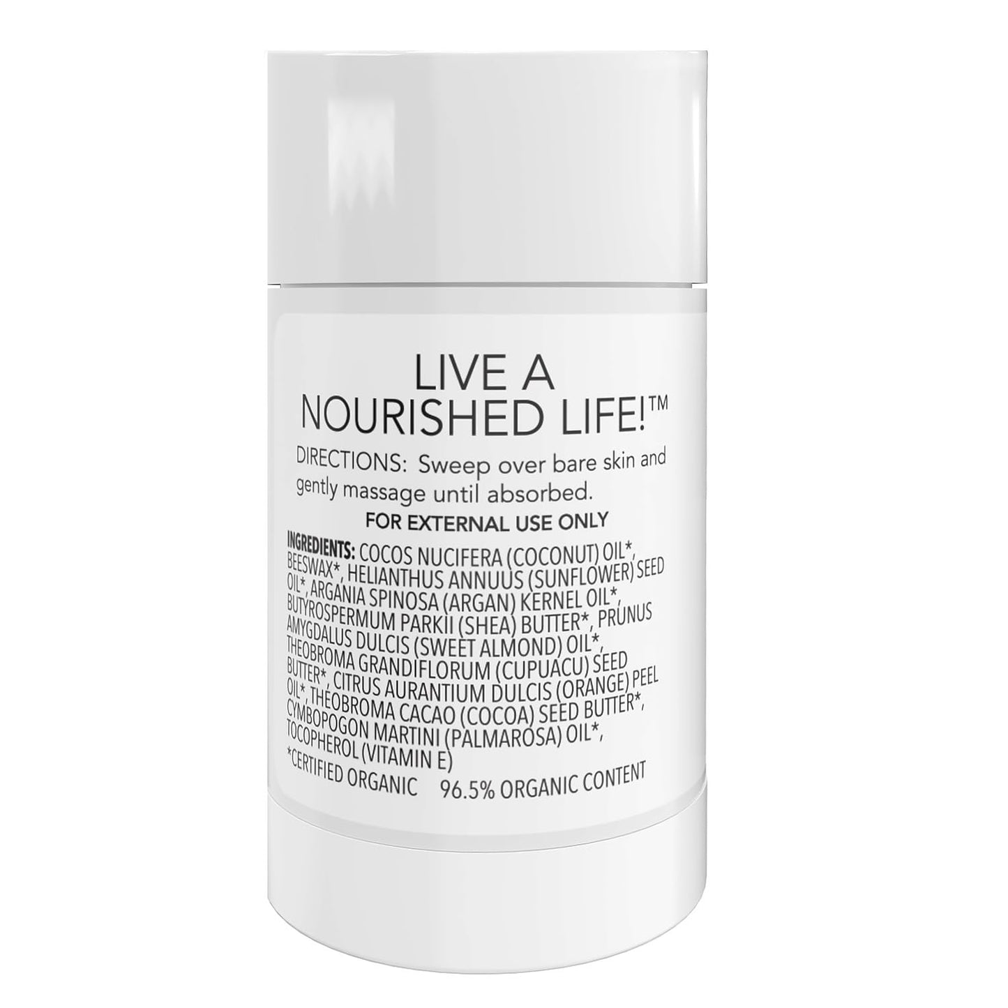 Nourish Organic Beauty Balm, Argan & Sweet Orange - Face, Lip, Hand & Body Moisturizer with Organic Coconut Oil, Shea, Cocoa Butter, 1.75 Oz + Beauty & Personal Care Nourish Organic