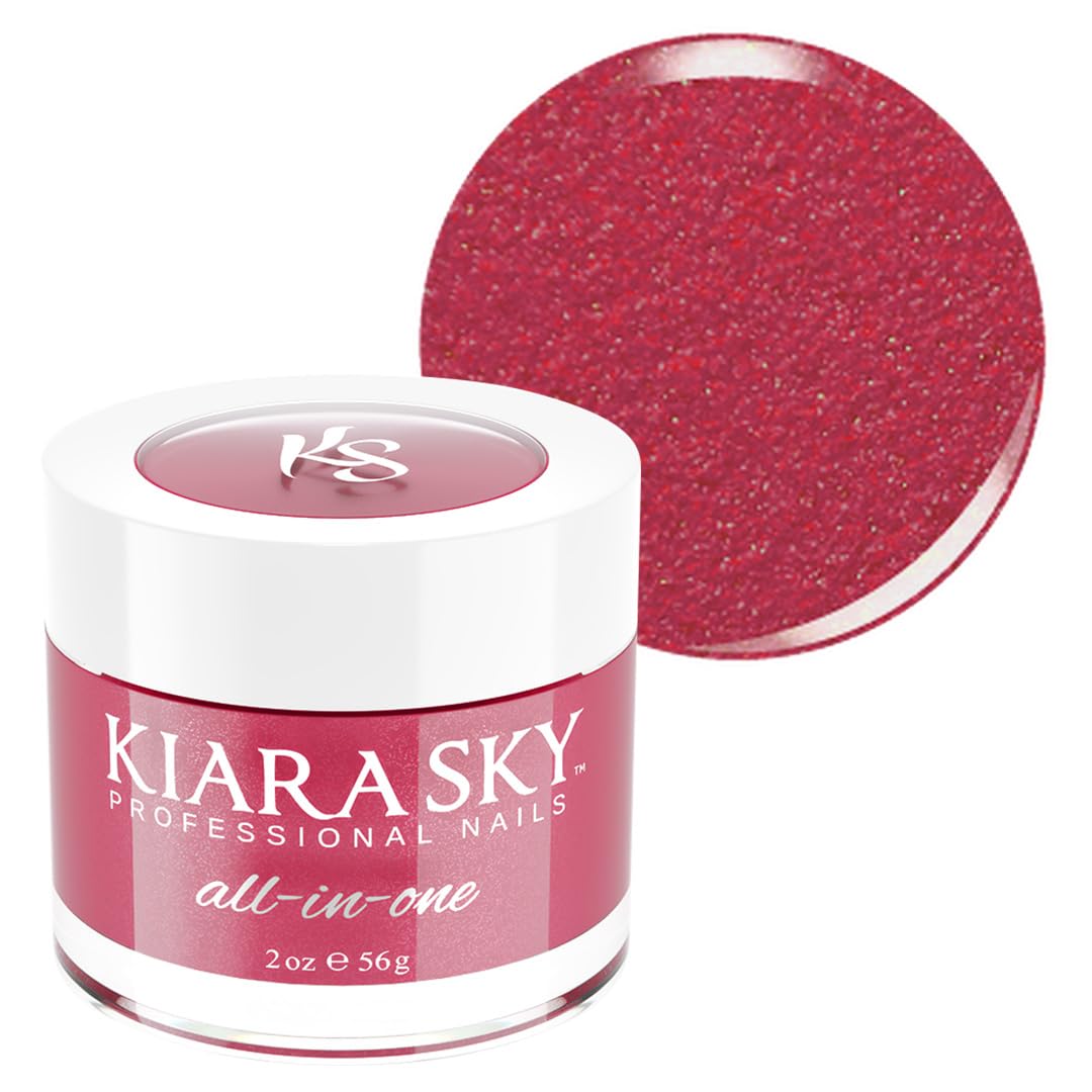 Kiara Sky All-In-One Acrylic Nail Powder | Multi-Use Dip & Acrylic Powder | Sculpting, Overlay & Dipping 2 oz, Sweet & Sassy