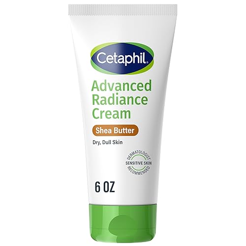 Cetaphil Advanced Radiance Cream with Shea Butter, 6 oz, For Dry, Dull Skin, More Radiant Skin, 48 Hour Hydration, All Skin Tones & Types Beauty & Personal Care Cetaphil