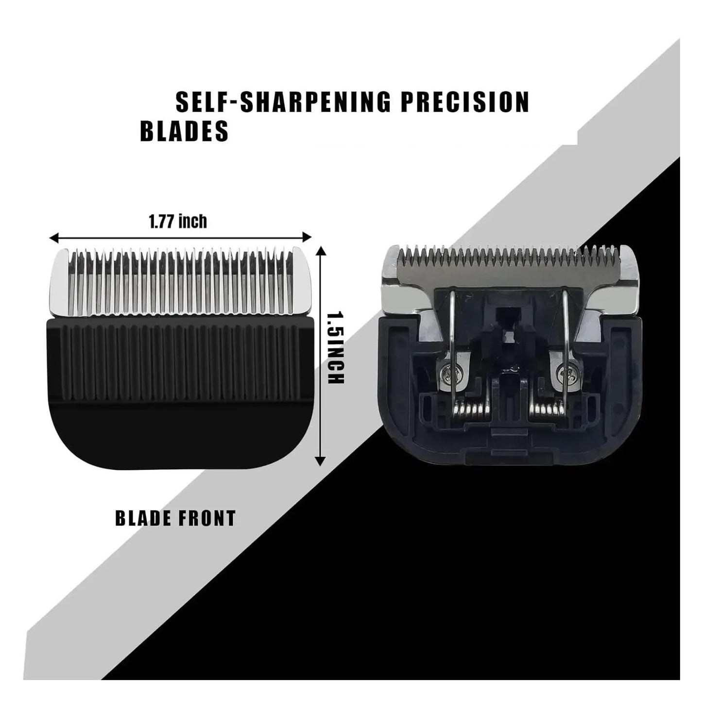 Professional Detachable Blades,Compatible For Wahl,Hair Trimmer 79434 9649P 9549 Clipper(2pcs) Beauty and Personal Care YHYIBAZBG