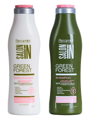 Recamier Professional Salon In Hair Care Treatment Set Organic Shampoo and Conditioner Sulfate Free 10.1 OZ Beauty & Personal Care RECAMIER PROFESSIONAL SALON IN