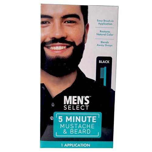 Wholesale MUSTACHE & BEARD COLOR-BLACK #MEN SELECT Beauty & Personal Care MENS SELECT