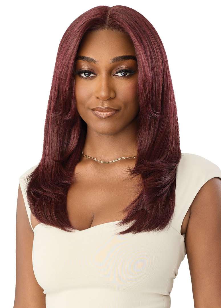 Outre Lace Front Wig - Melted Hairline - MH 135 (DARK BROWN 2)
