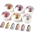 100% Metallic Effect Gold Chrome Nail Powder BISHENGYF: Holographic Mirror Glitter Gold Chrome Pigment Manicure Silver Copper Rose Gold Chrome Nail Beauty & Personal Care BISHENGYF