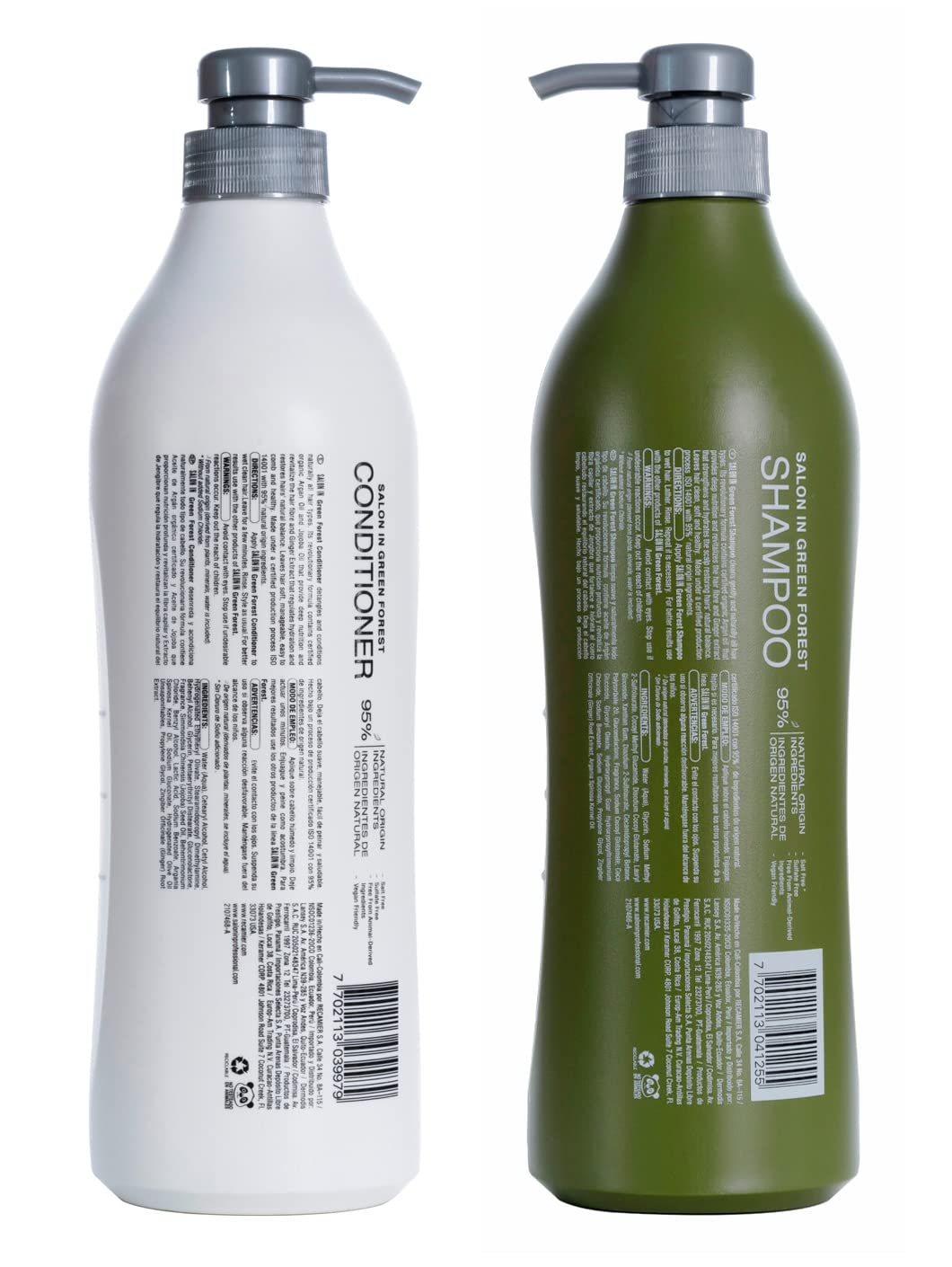 Recamier Professional Salon In Hair Care Treatment Set Repairing Shampoo and Conditioner 33.8 OZ, 20.2 Ounce Beauty & Personal Care RECAMIER PROFESSIONAL SALON IN