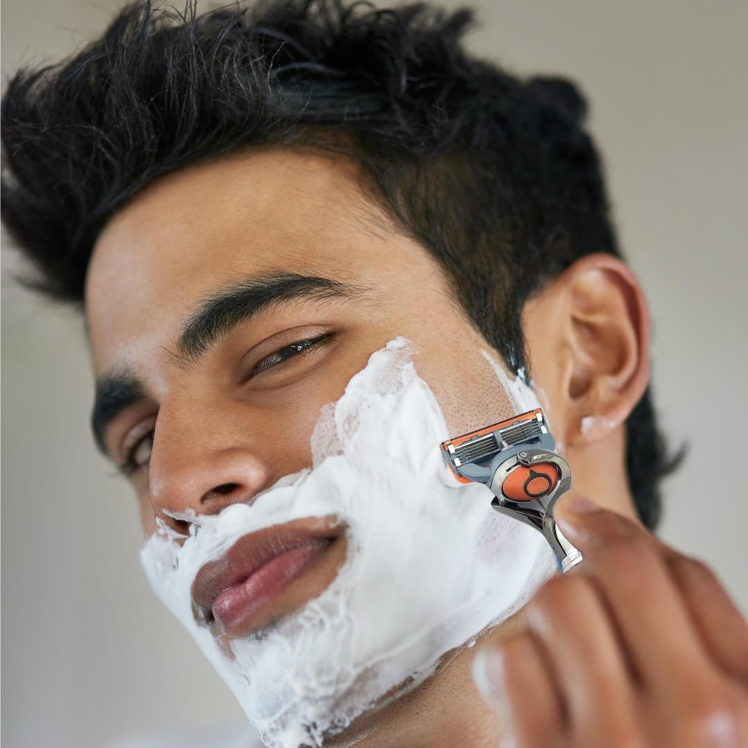 GENTS Men’s Stylish Precision Shaving Razor with Flex Ball Pivot Ball Technology Long Handle Shaving Razor for Home, Travel Razor for a Smooth Close Beauty and Personal Care G.B.S