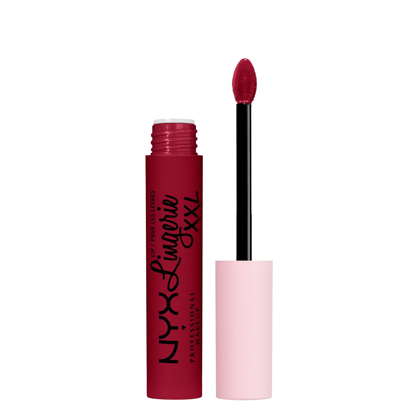 NYX PROFESSIONAL MAKEUP Lip Lingerie XXL Matte Liquid Lipstick - Sizzlin' (Oxblood Red) Beauty & Personal Care NYX PROFESSIONAL MAKEUP