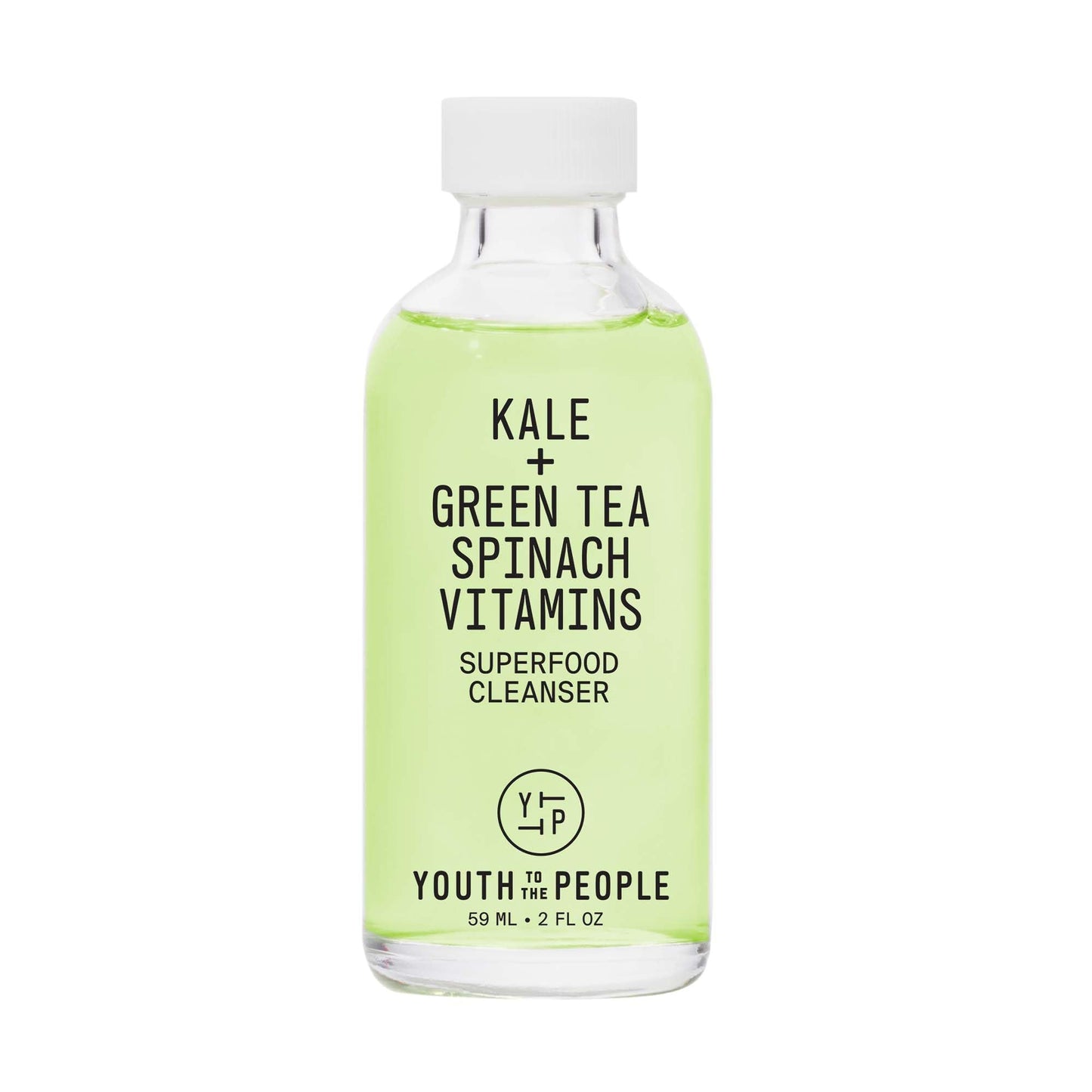 Youth To The People Superfood Facial Cleanser Travel - Kale + Green Tea Daily Face Wash, Gentle Makeup Remover, with Soothing Antioxidants for Glowing Beauty & Personal Care Youth To The People