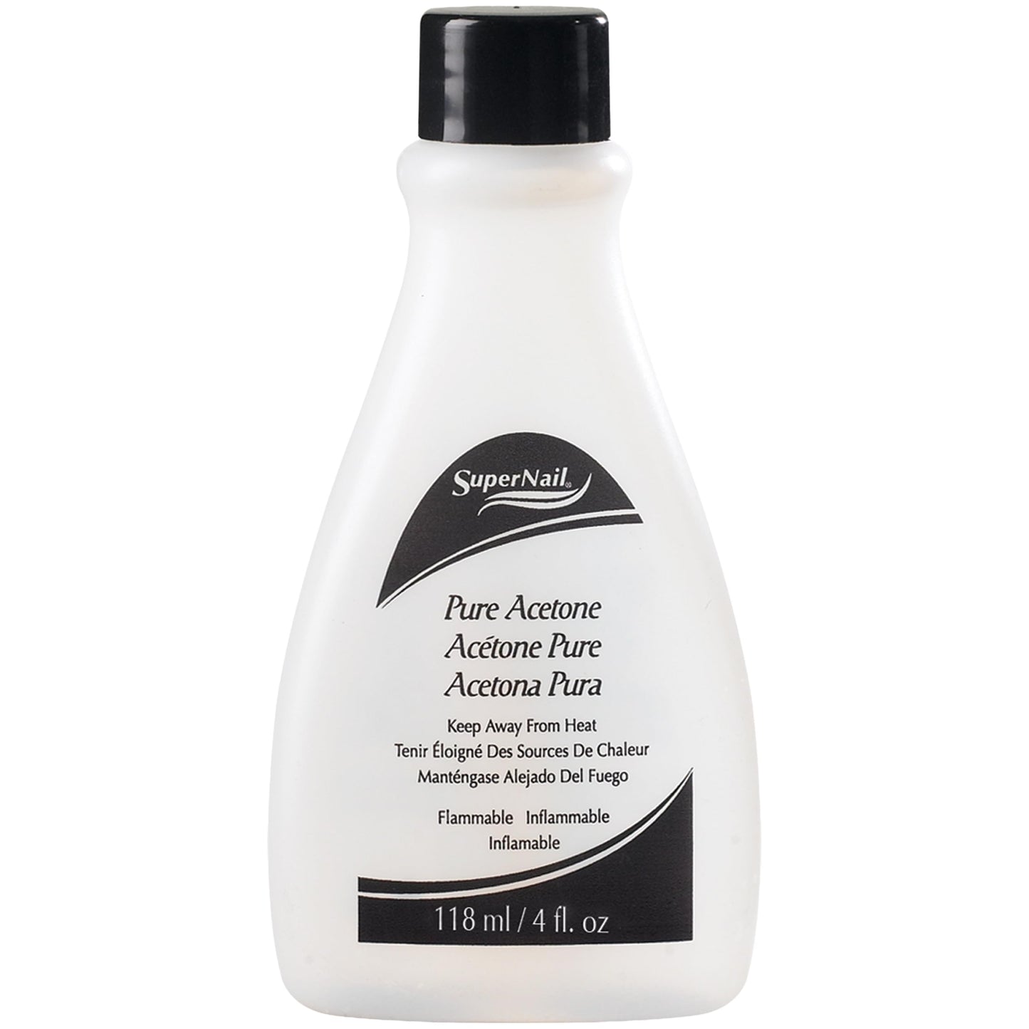 SuperNail Pure Acetone Nail Polish Remover - Fast-Acting Gel Polish Remover for Nails, Acrylic & Dip Powder Nails, 4 fl oz Beauty & Personal Care SuperNail
