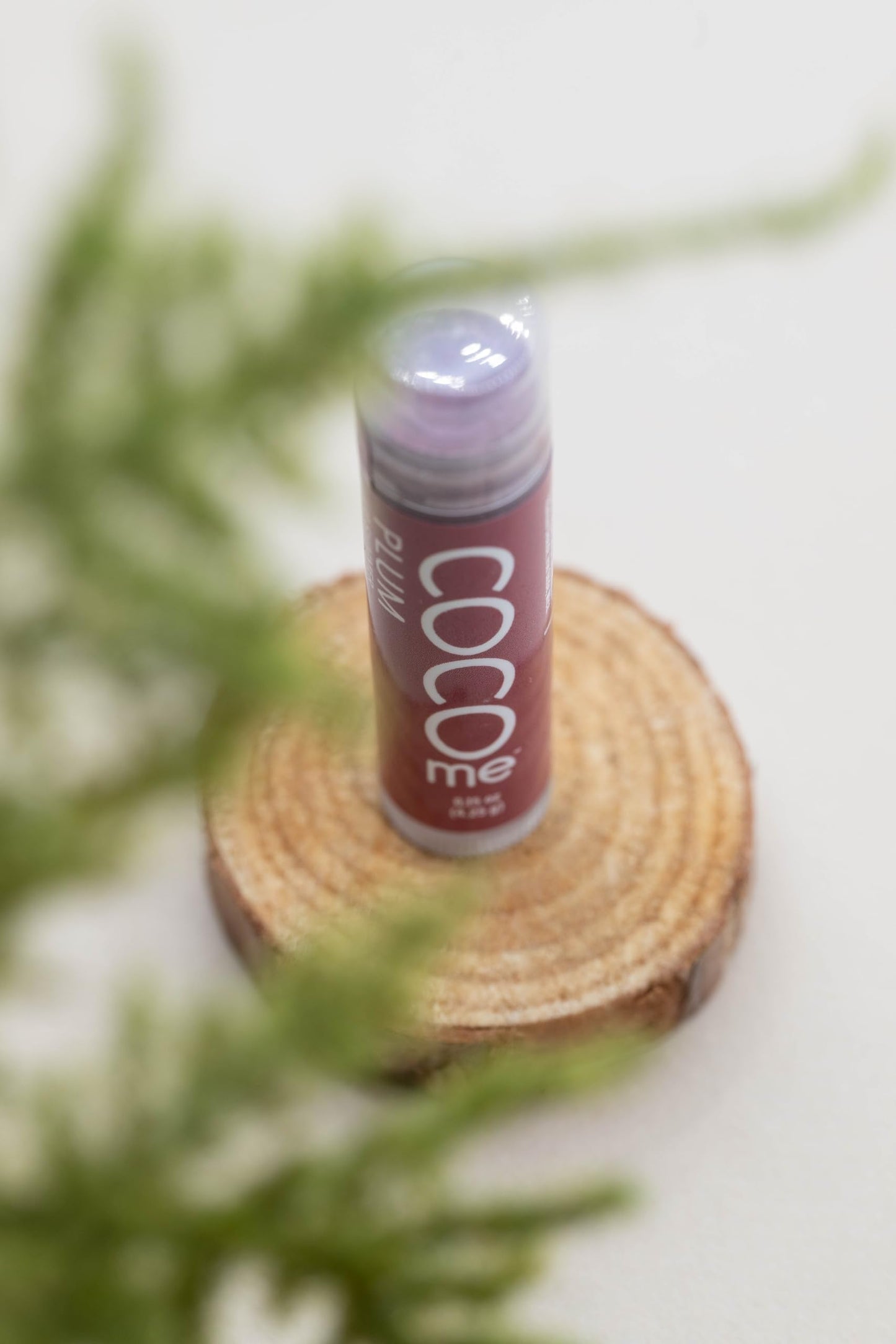 CocoMe Color Tinted Lip Balm (Plum) -All Natural Organic Coconut Oil and Beeswax for moisture and nourishment Beauty and Personal Care Coco Me