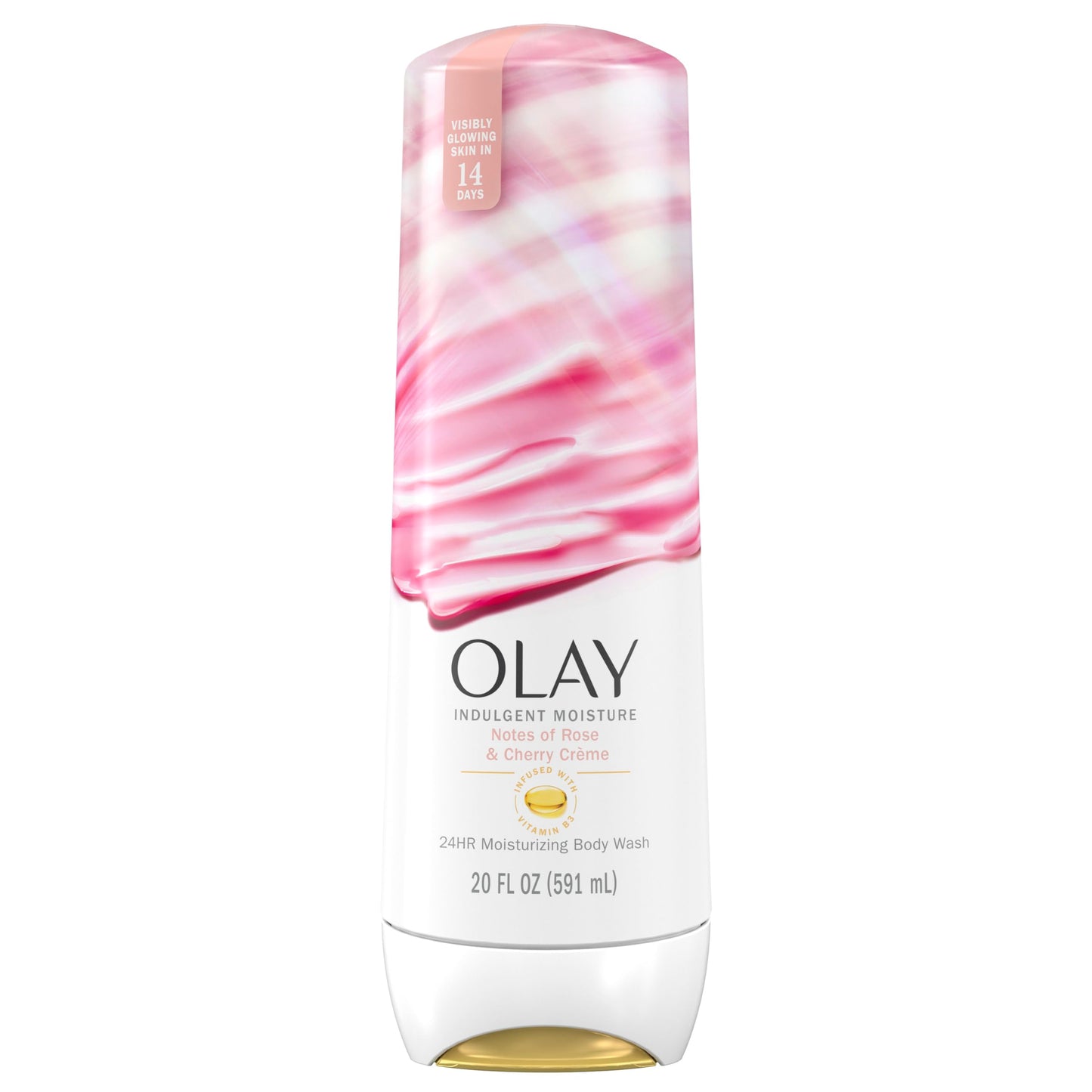 Olay Body Wash for Women, Indulgent Moisture, 24hr Moisturizing & Nourishing Formula, Infused with Vitamin B3 Complex, Luxurious Fragrances, Rose Beauty & Personal Care Olay