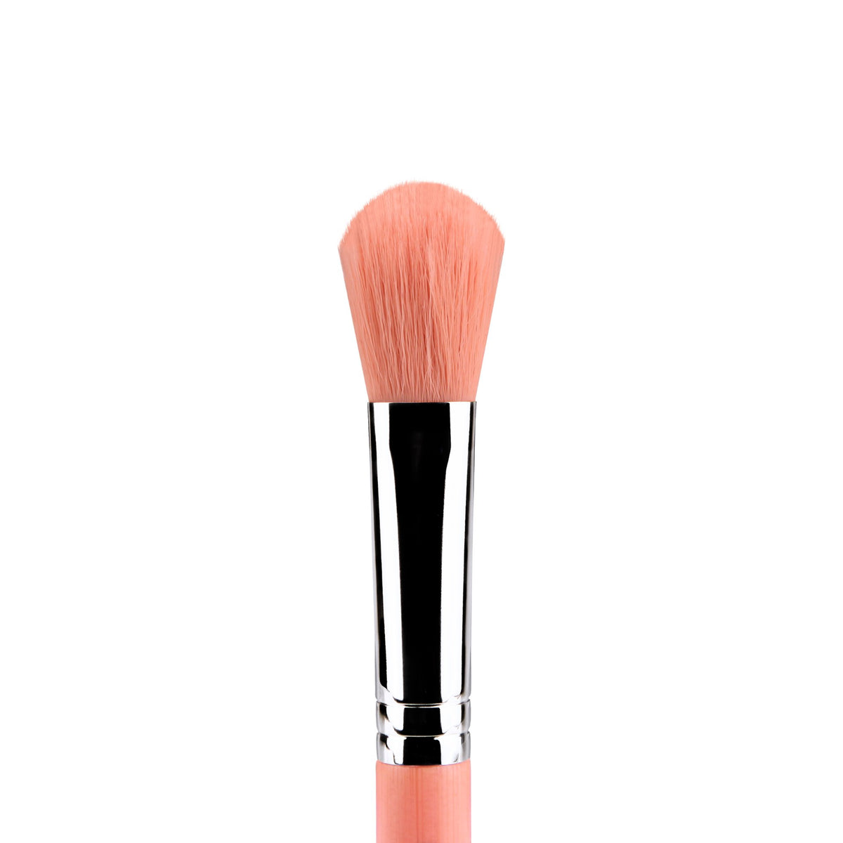 Bdellium Tools Professional Makeup Brush - Pink Bambu Series 940 Face Blending - With Soft Synthetic Fibers, For Sculpting and Precision Blending