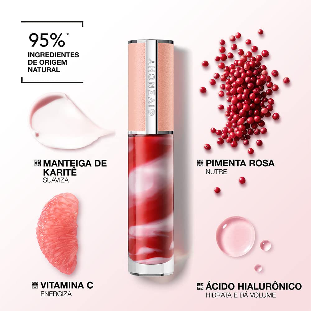Rose Perfecto Tinted Liquid Lip Balm - N110 Milky Nude by Givenchy for Women - 0.2 oz Lip Balm Beauty and Personal Care Givenchy