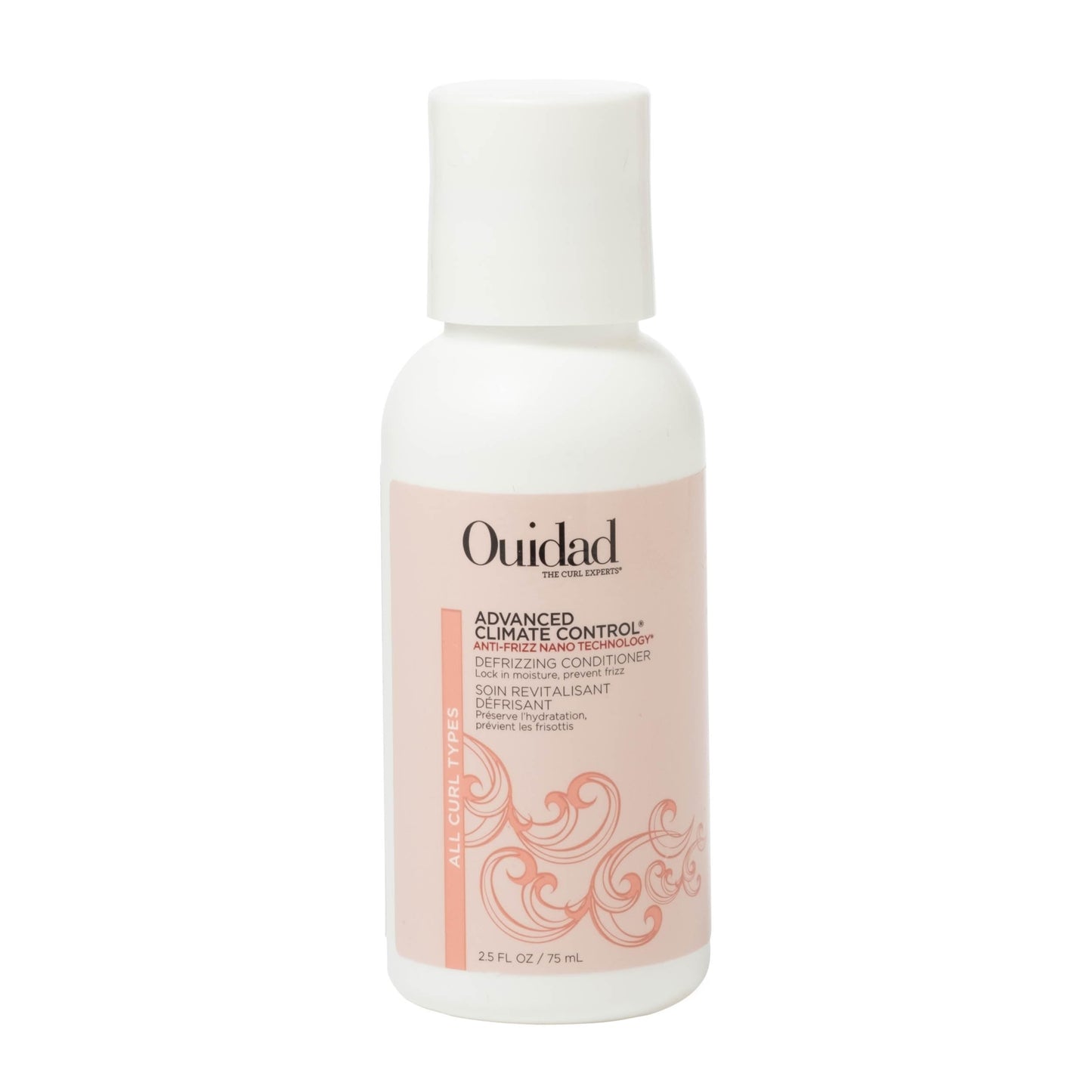 Ouidad Advanced Climate Control Defrizzing Conditioner - 2.5 fl oz, Anti-Frizz Nano Technology, Locks In Moisture, Protects Curls from Heat, Safe Beauty & Personal Care Ouidad