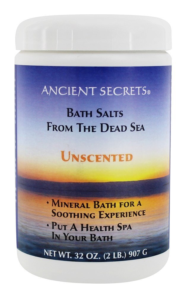 ANCIENT SECRETS Unscented 2 lb Dead Sea Aromatherapy Bath Salts Beauty and Personal Care ANCIENT SECRETS