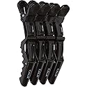 Cala Black croc hair clips 4 count, 4 Count Beauty & Personal Care Cala