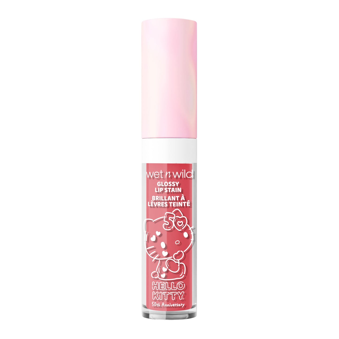 wet n wild Hello Kitty Glossy Lip Stain, Warm Apple Pie Lightly Scented, Nourishing New Glossy Finish Formula, Cruelty-Free & Vegan - So Sweet Beauty & Personal Care wet n wild