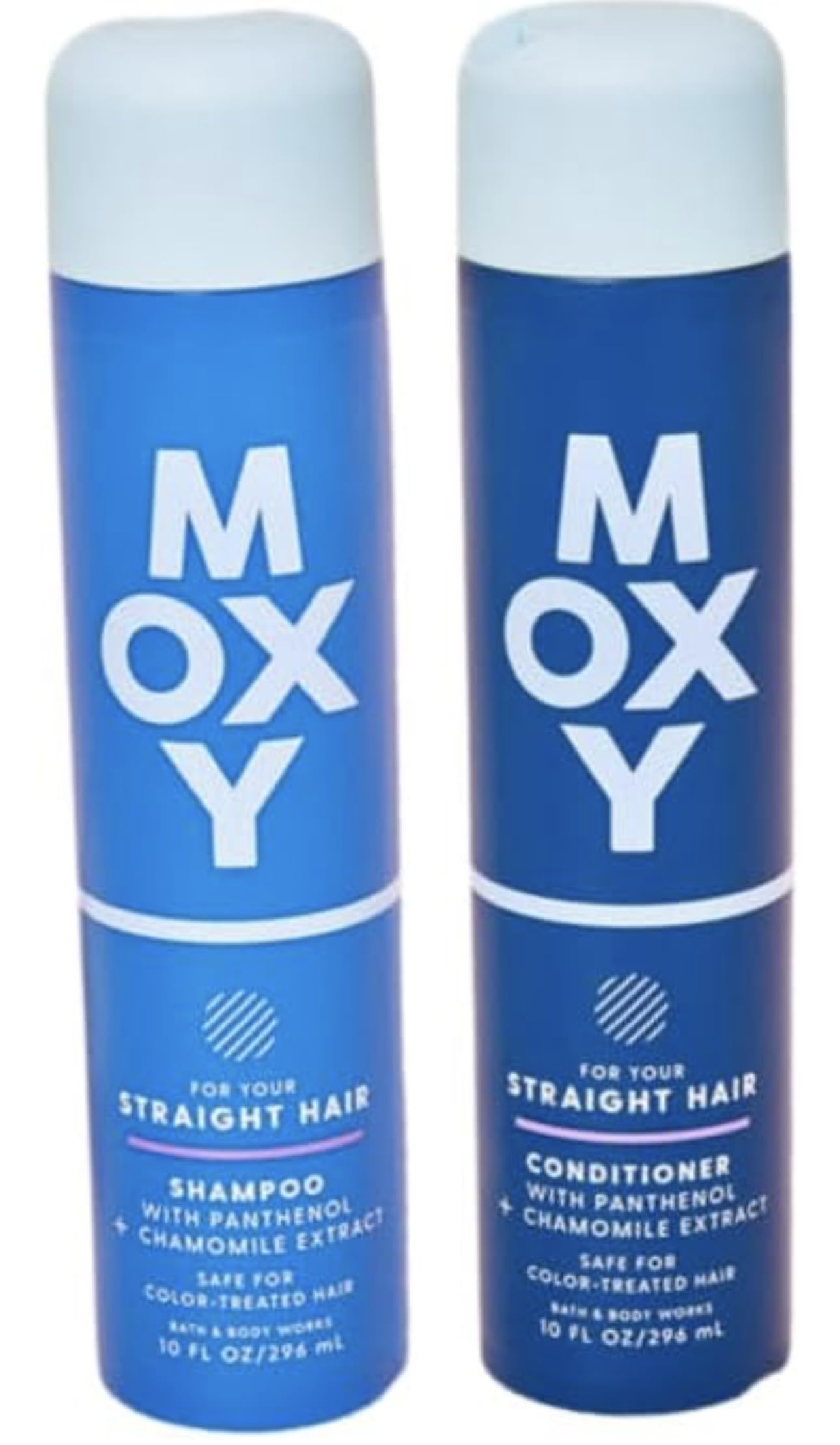 Bath & Body Works Moxy Shampoo + Conditioner Set, 10oz Each Bottle (Straight Hair), Off White Beauty & Personal Care Bath & Body Works