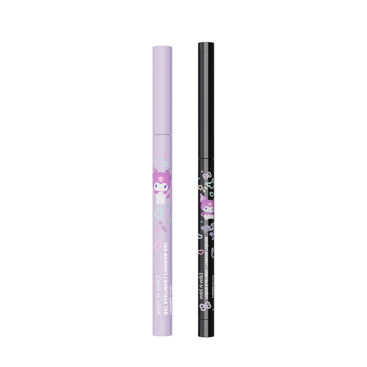 wet n wild My Melody and Kuromi Liquid And Gel Eyeliner Set - Twisted Cute