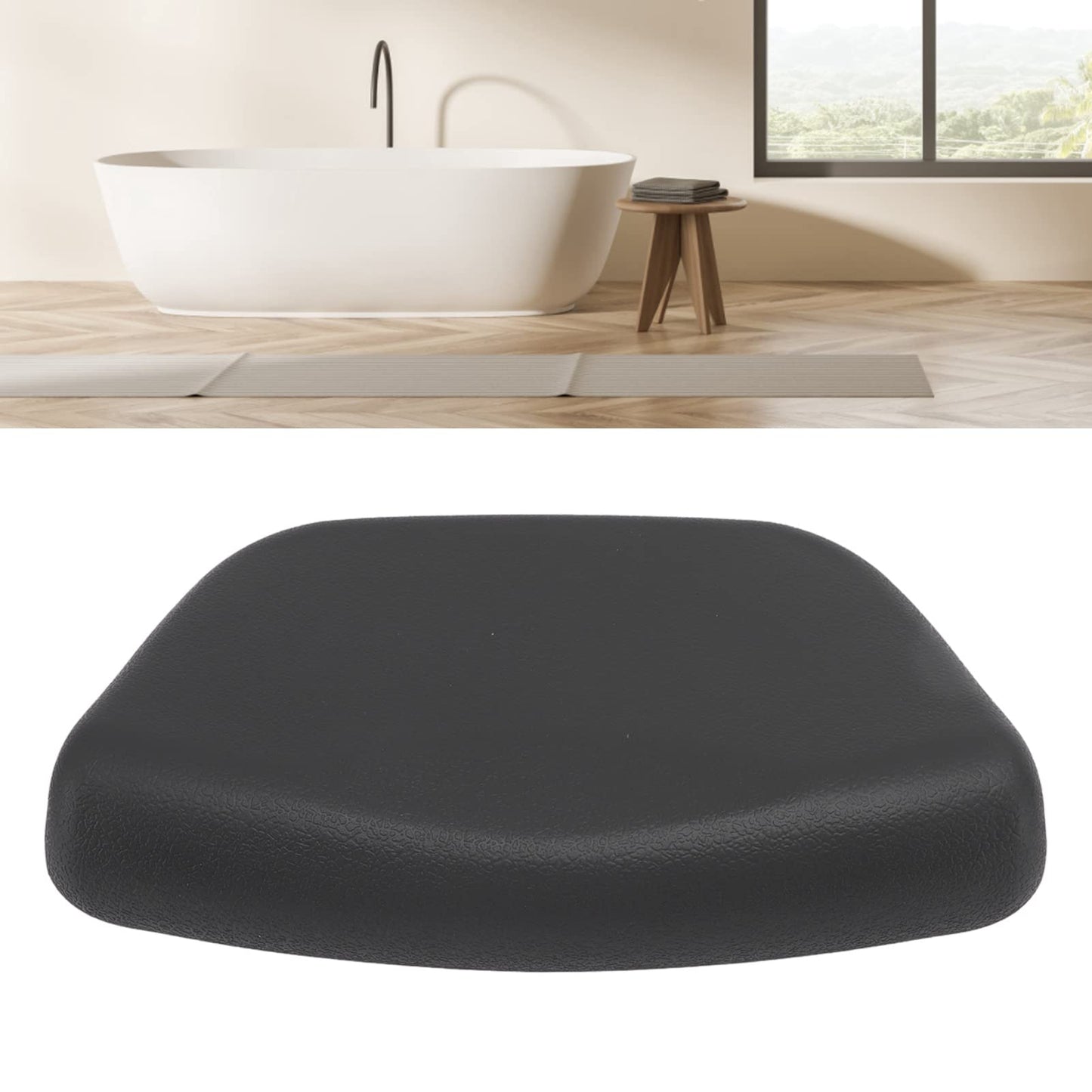 Bath Pillow for Tub, Silicone Small Bath Pillow with Non Slip Suction Cups, Relaxing Spa Essentials Bathtub Cushion for Bathtub, Hot Tub, Home Spa Beauty and Personal Care Tomotato